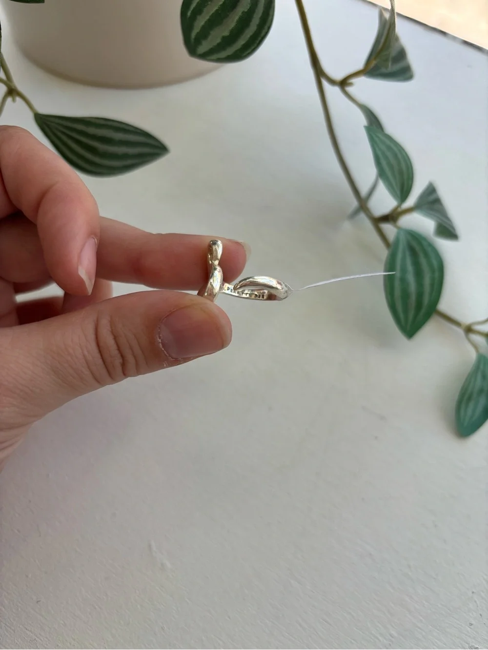 Tiffany & Co. Elsa Peretti Open Heart Sterling Silver Ring